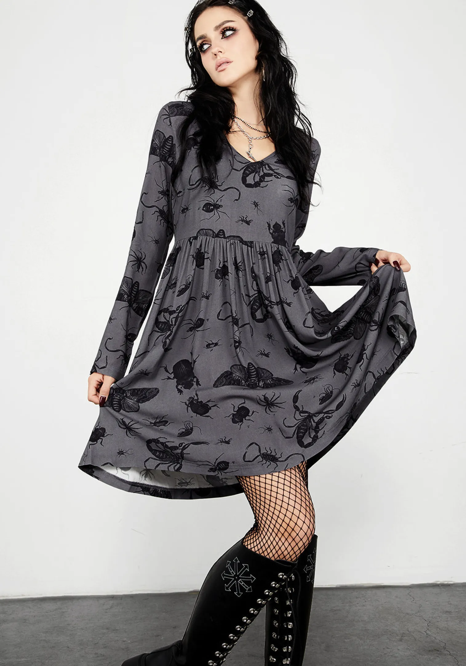 Parasite Smock Mini Dress