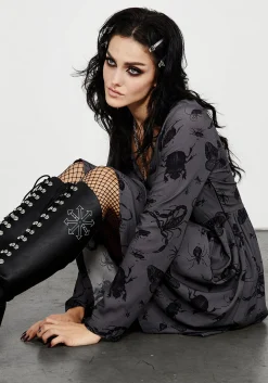 Parasite Smock Mini Dress