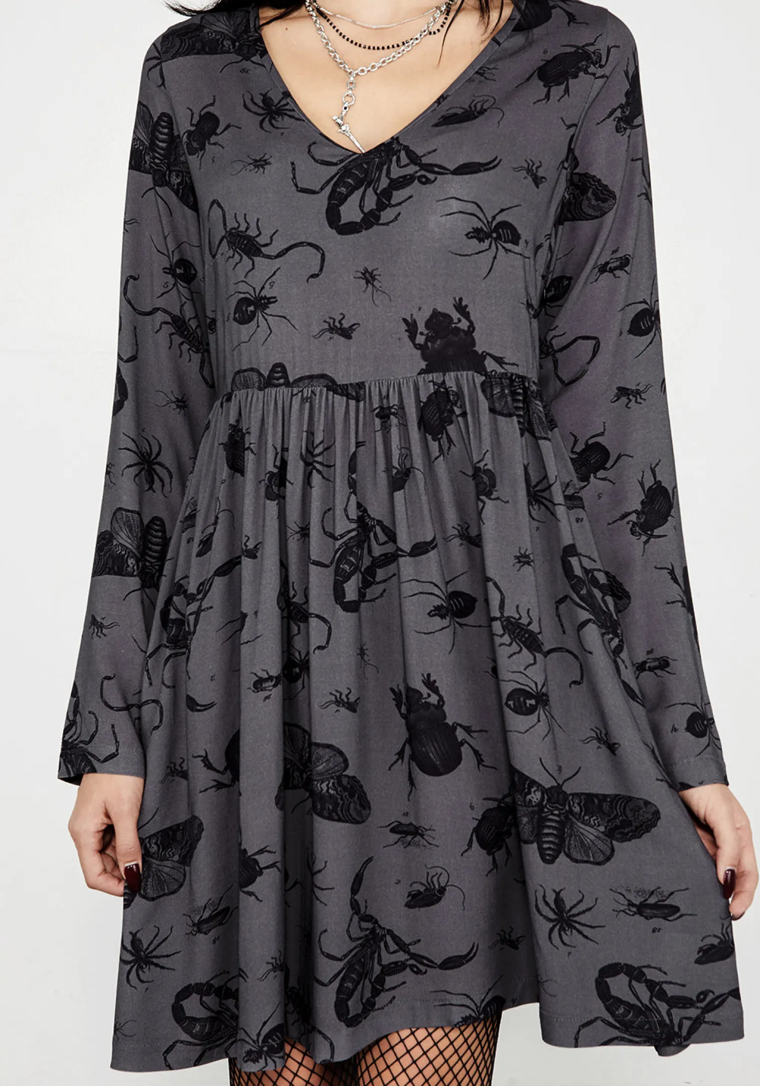 Parasite Smock Mini Dress