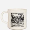 Party Woodcut Mug