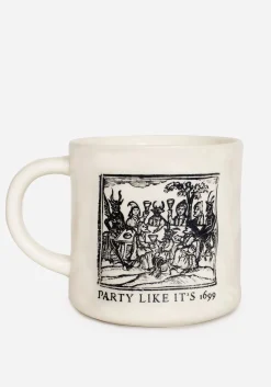 Party Woodcut Mug