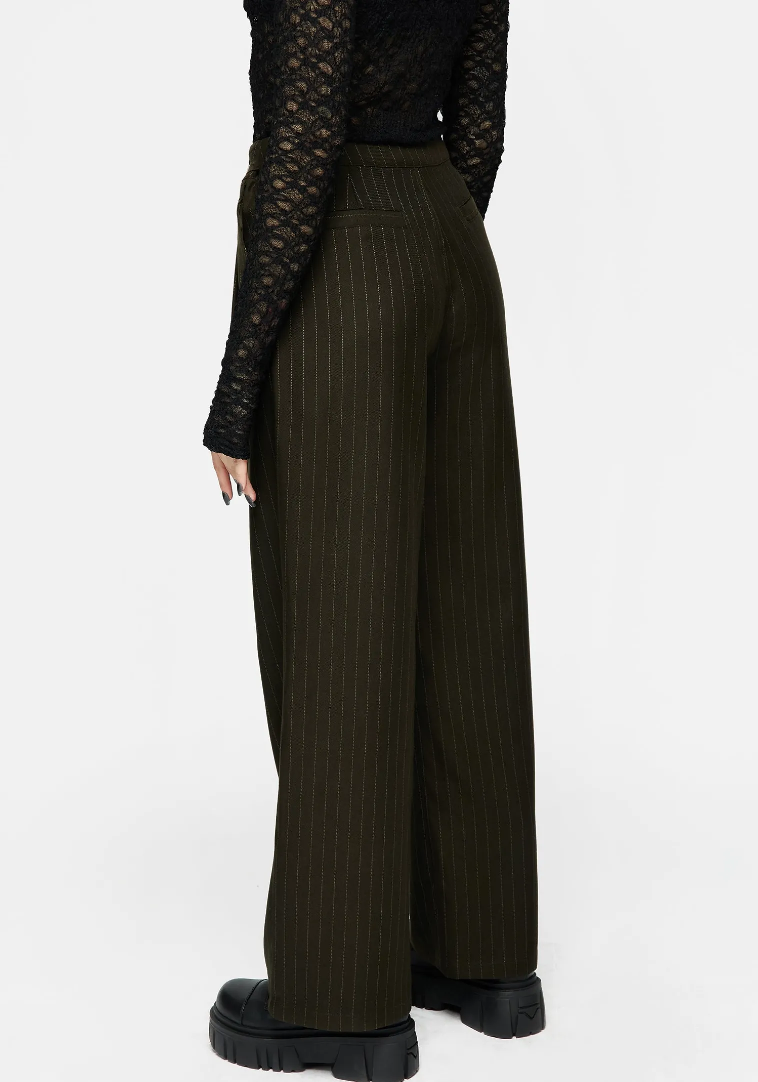 Payoff Wide Leg Tailored Trousers