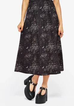 Peaseblossom Celestial Midi Skirt