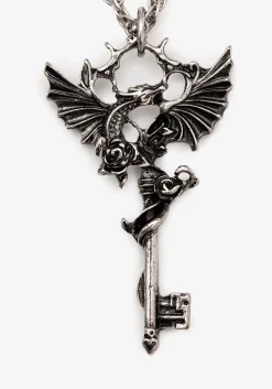 Petra Dragon Key Layered Necklace