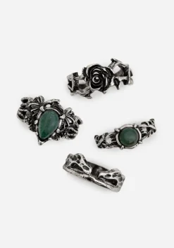 Petra Dragon Ring Set
