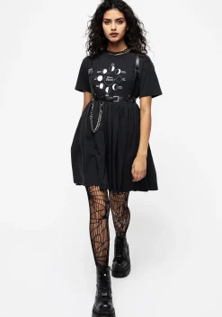 Phase Graphic Print Mini Skater Dress