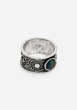 Phase Mood Stone Ring