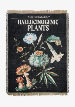 Plants Woven Blanket