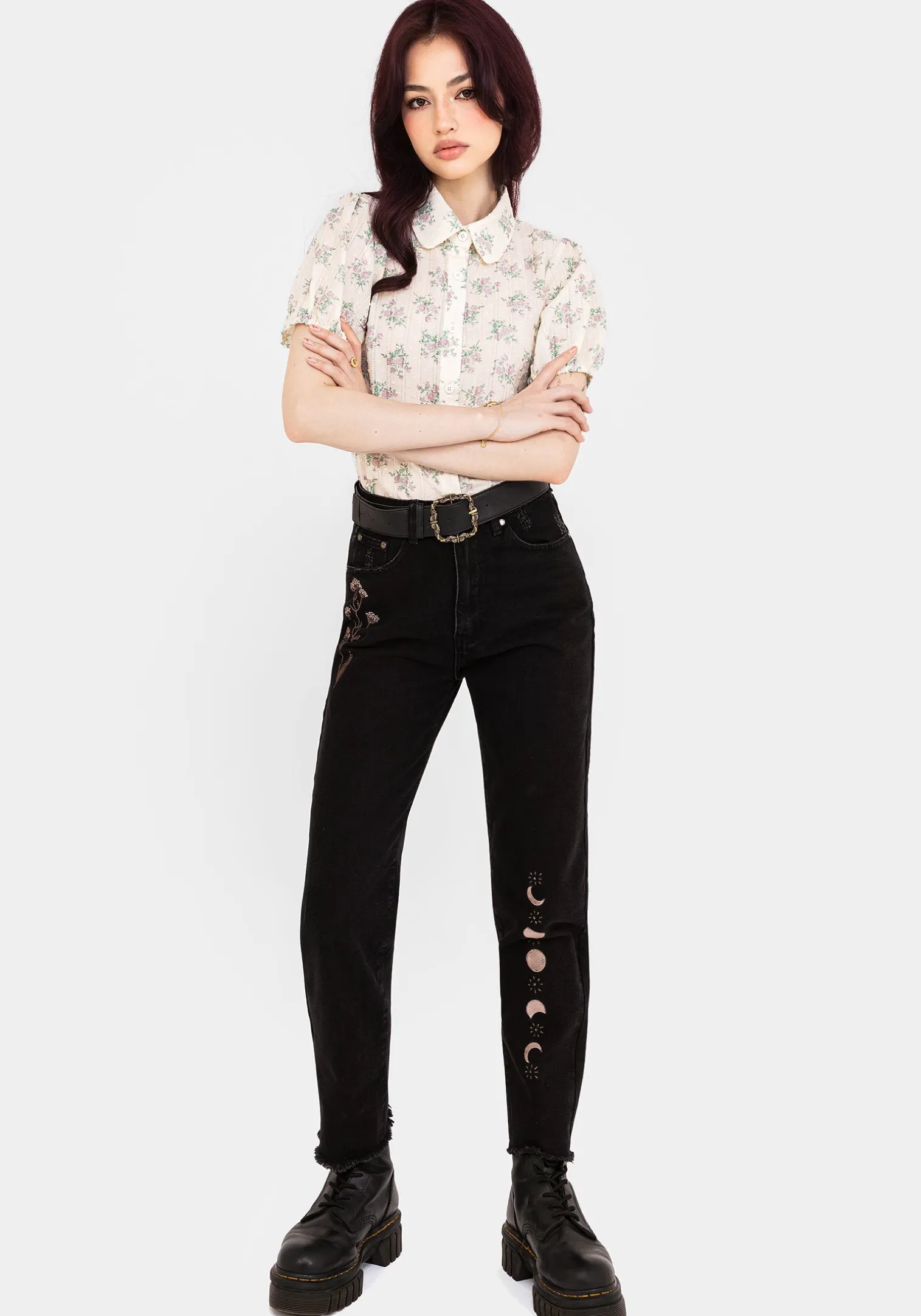 Pleasance Cotton Puff Sleeve Blouse