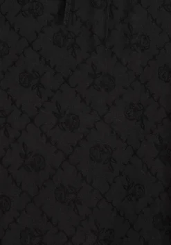 Polgara Floral Jacquard Mini Dress