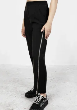 Proto Zip Up Tailored Trousers