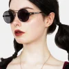 Psyche Round Wire Sunglasses