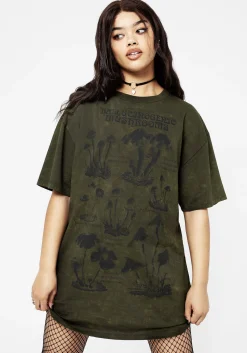 Psychotrope Mushroom Tee Dress
