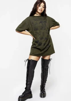 Psychotrope Mushroom Tee Dress