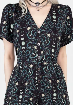 Pythia Button Up Playsuit