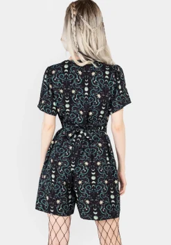 Pythia Button Up Playsuit