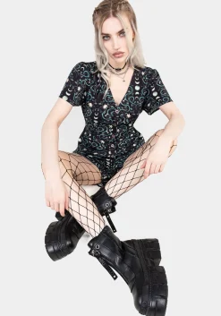 Pythia Button Up Playsuit