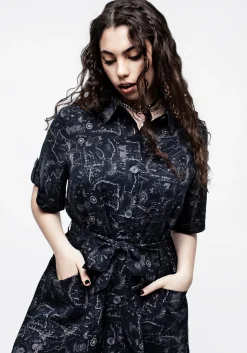 Realm Mini Short Sleeve Shirt Dress