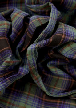 Rebel Wide Leg Plaid Trousers