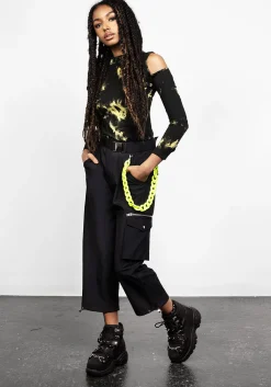Reckless Crop Cargo Pants