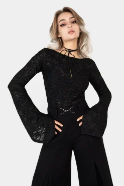 Reinette Flute Sleeve Top
