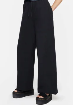 Rian Seersucker Straight Leg Trousers