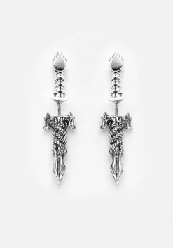 Ritual Amethyst Split Earrings