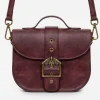 Rosamoth Buckle Crossbody Satchel Bag