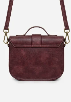 Rosamoth Buckle Crossbody Satchel Bag