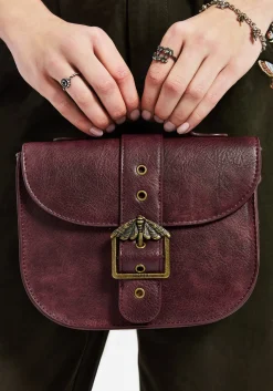 Rosamoth Buckle Crossbody Satchel Bag