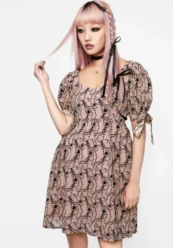 Rosethorn Babydoll Mini Dress