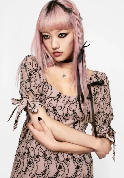 Rosethorn Babydoll Mini Dress