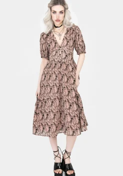 Rosethorn Corset Midi Dress