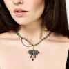 Rowan Moth Mixed Chain Necklace