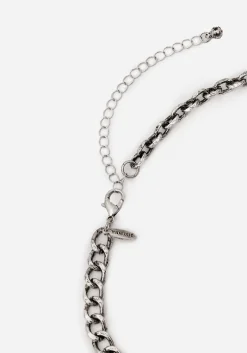 Rowan Moth Mixed Chain Necklace
