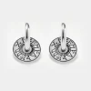 Runes Disk Earrings