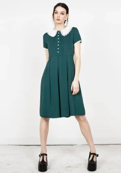 Sabbath Dress - Forest Green