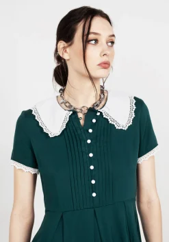 Sabbath Dress - Forest Green