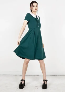 Sabbath Dress - Forest Green