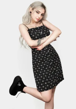 Sanfran Button Up Cami Mini Dress