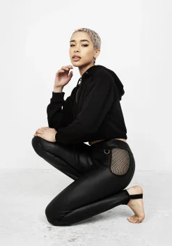 Scandal Chaps Pu Leggings