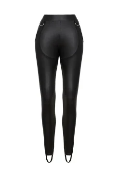 Scandal Chaps Pu Leggings