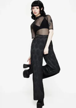 Semine Celestial Printed Wide Leg Trousers