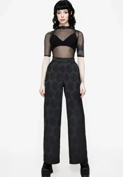 Semine Celestial Printed Wide Leg Trousers