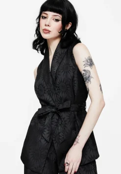 Semine Celestial Printed Tailored Waistcoat