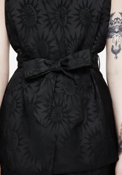 Semine Celestial Printed Tailored Waistcoat