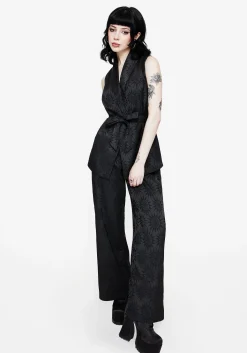 Semine Celestial Printed Tailored Waistcoat