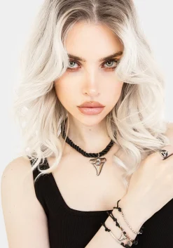 Shark Tooth Rope Necklace