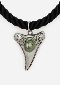 Shark Tooth Rope Necklace