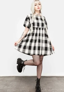 Shirley Ruffle Skater Dress